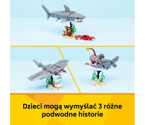 LEGO CREATOR 31381 Groźny rekin i skrzynia ze skarbem - 1473430 - zdjęcie 9